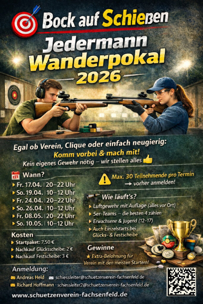 Flyer Jedermannschießen 2026